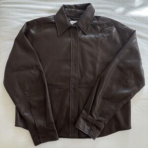 Aritzia Babaton Pelli Hip Shirt Jacket